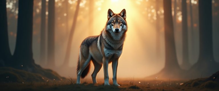 Significado del lobo como guía espiritual en esoterismo profundo